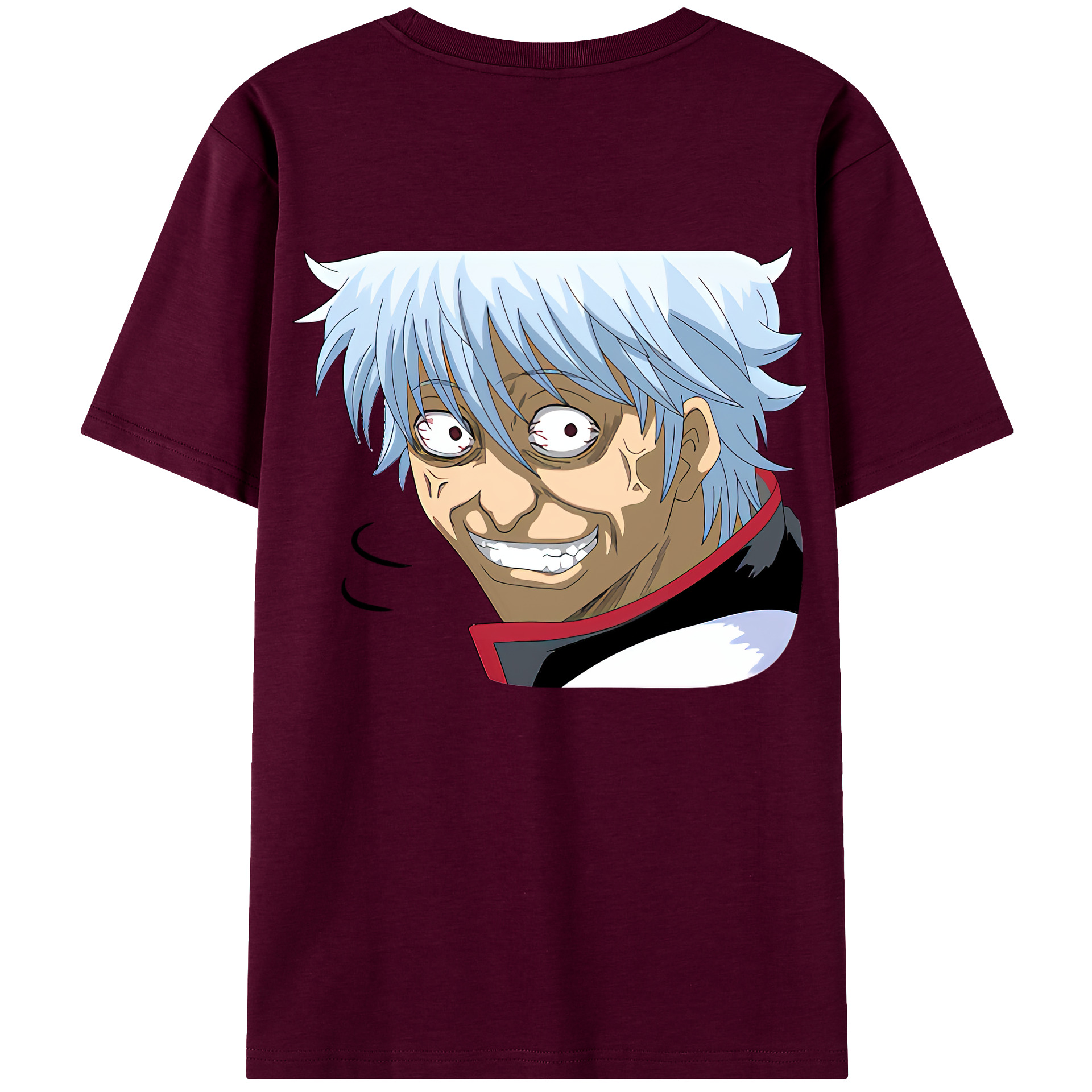 （画像用） ぎんたま 坂田銀時（さかたぎんとき） 神楽 志村新八（しむら しんぱち） GINTAMA Sakata Gintoki Kagura Shimura Shinpachi レディース半袖Tシャツ(バックプリント)